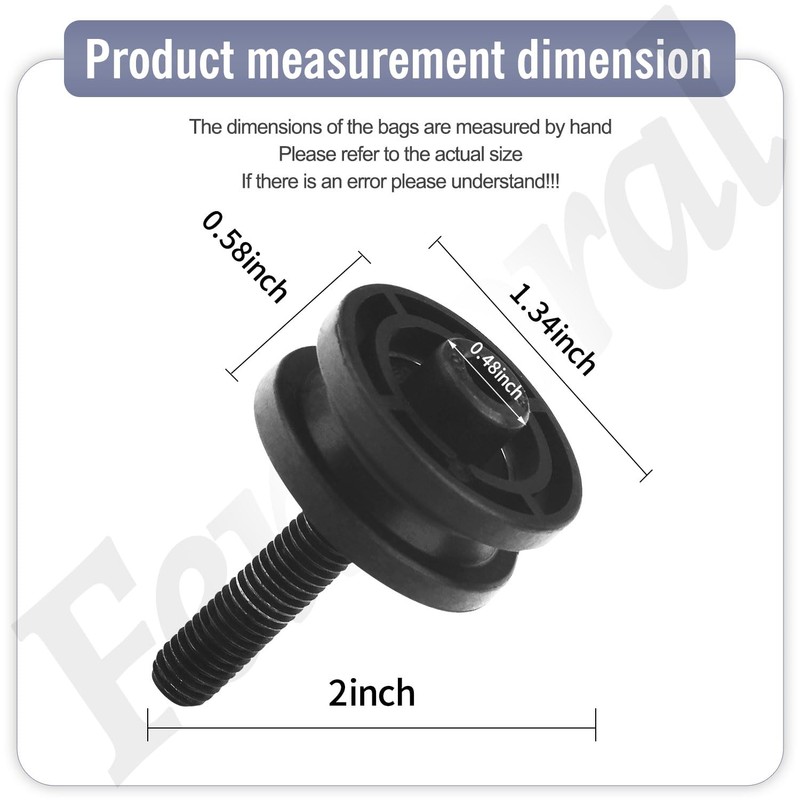 305784005 305784001 Tile Saw Roller Assembly Compatible with Ryobi DT180EVO