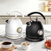Rasonic Retro Electric Kettle Stainless Steel, 1.8L Tea Water Boiler,
