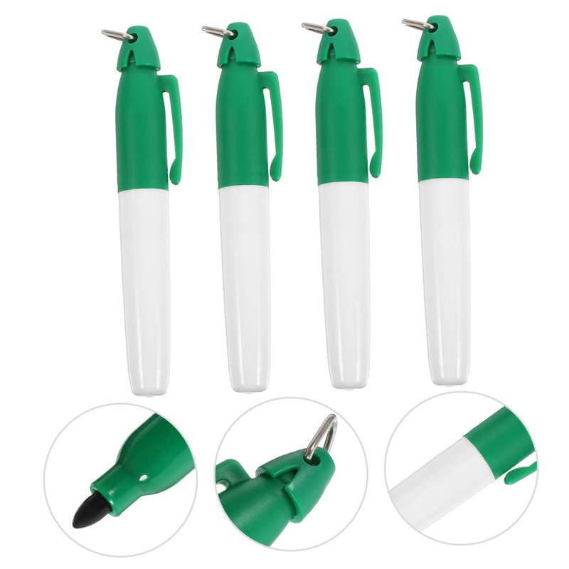 BESPORTBLE 4pcs Golf Line Pen Reusable Plastic Ball Markers Golfing