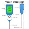 Aswalling Soil 6-in-1 PH Meter Multi-Function Digital Soil PH Meter
