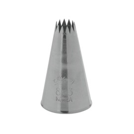Ateco Steel French Pastry Tip - #863