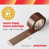 Packatape Packatape - 6 Rolls Per Pack 48MM x 66M