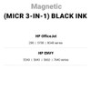 VersaInk-Nano HP 62 MXL Titan-Magnetic (MICR 3-in-1) Black Ink Cartridge