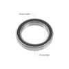uxcell 6806-2RS Deep Groove Ball Bearing 30x42x7mm Double Sealed Chrome