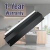 W10827631 Dishwasher Access Panel Compatible with Whirlpool OEM Upgraded (Black)
