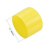 QUARKZMAN Pack of 10 Rubber Caps 60 mm (2 3/8