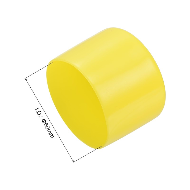 QUARKZMAN Pack of 10 Rubber Caps 60 mm (2 3/8