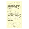 Prayer to Saint Michael - Laminated Holy Card