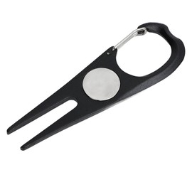 Golf Fork Divot Tool Green Fork Golf Equipment Accessories Aluminum Alloy Material Length Approx. 3.9 inches (10 cm) Gift