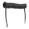 Trailer Extension Coiled Cable 12.8ft 20AWG 7 Core Polyurethane Copper