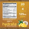 Perk Hydrate Electrolyte Stickpacks (Pina Colada) 20 Packets - Coconut