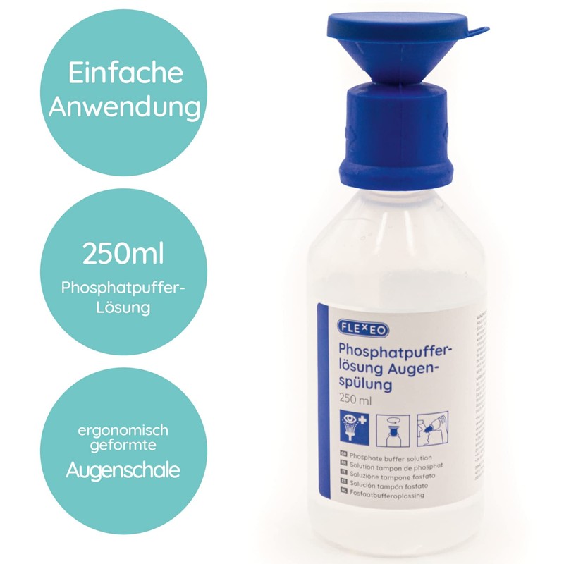 Eye Wash 250 ml Phosphate Buffer Solution - Eye Wash