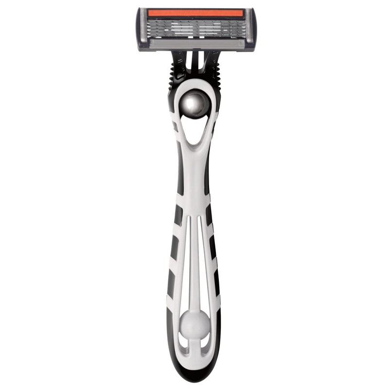 BIC Hybrid Flex 5 Titanium Men's 5 Blade Disposable Razors,