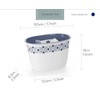Scolaposate Tosca Polipropilene Blue Palace cm19x13x14h