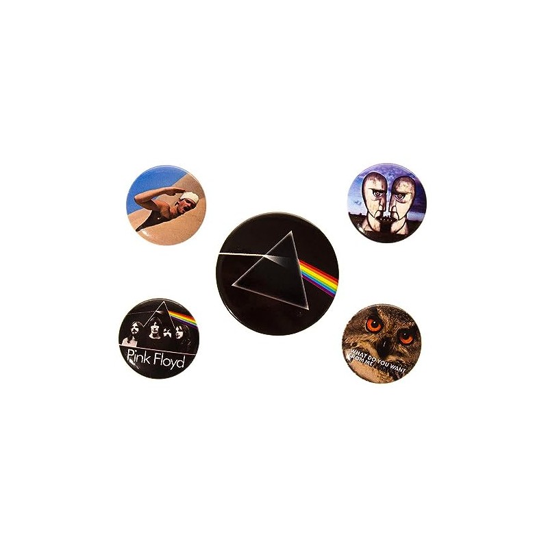 Pyramid International Pink Floyd Badge, Multi-Colour, 10 x 12.5 x