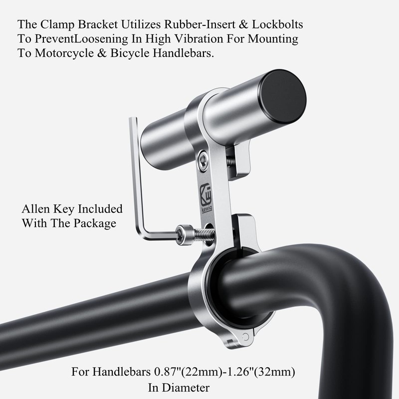 BRCOVAN Aluminum Alloy Handlebar Extensions for Bicycle & Motorcycle, Bike
