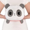 TeeTurtle - Original Reversible Big Panda Plushie - Huggable and