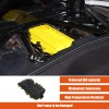 YNEI ABS Yellow Accent Engine Bay Cover Modify Part Fits