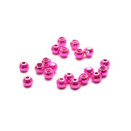 Montana Fly Company MFC Tungsten Lucent Beads Hot Pink 7/64" (2.7 mm)