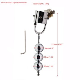 Stainless Steel Heavy Duty Pendant Exercise Ring, Men's Stretching Exercise Exercise Accessory (USF71) (C)