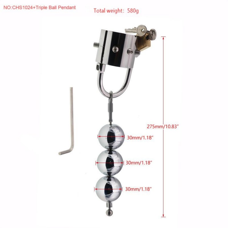 Stainless Steel Heavy Duty Pendant Exercise Ring, Men's Stretching Exercise
