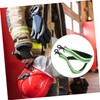 ULTECHNOVO 4pcs Firefighter Glove Straps Hook Keychain for Secure Storage