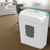 Bonsaii High Security Shredding Paper Shredder, 6-Sheet Cross-Cut, Credit Card