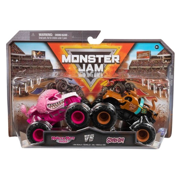 Monster Jam, Official Monster Mutt Poodle Vs. Scooby Doo Die-Cast