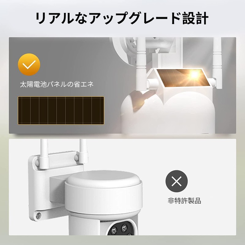 XBERSTAR Dummy Camera, Security Camera, Dummy (Latest LED Specification, Metal