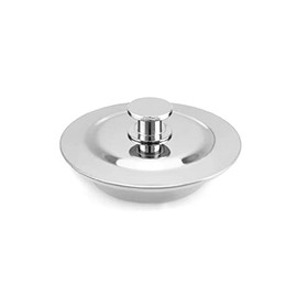 QWORKÂ® 1 Pack Universal Bath Plug, Sink Plug, stainless steel drain plug, 39mm hole, sink plug for bathroom kitchen sink