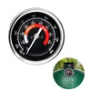 Quantfire Upgrade Replacement Thermometer for Big Green Egg,3.3" Grill Temperature