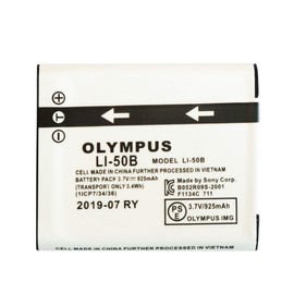 Olympus LI-50B LI50B Battery for VR-340 1010 1020 1030SW Tough 6000 6020 8000 8010 MJU 1010 1020 TG 610 620 630 810 XZ-1 XZ-10