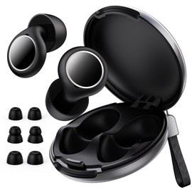 PKBD Concert Earplugs, 18 dB & 33 dB Adjustable Hi-Fi Concert Earplugs for Concerts, Musicians, Movies, Work and Nightlife, Black