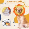 IEUUMLER Inflatable Recovery Dog Collar, Protective Donut Cone, Adjustable Soft