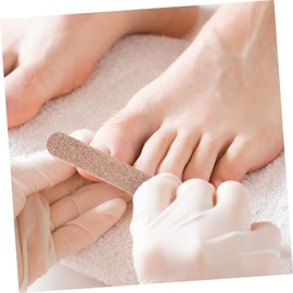 Ipetboom Nail Art Tools 20pcs Frosted Nail Files Eva Glitter Powder Sandpaper Portable Manicure