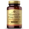 Solgar Vitamin D3 (Cholecalciferol) 125 MCG (5000 IU), 100 Softgels