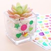 ZXCHOME 3D Love Heart Stickers for Children, 20 Sheets Colourful