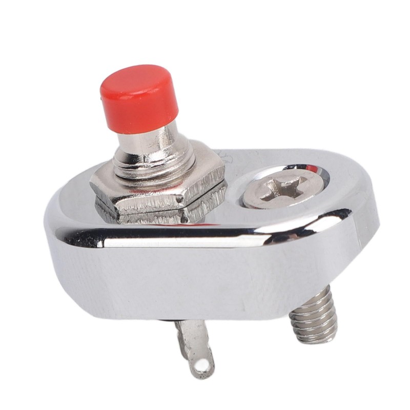 Handlebar Start Stop Switch, Auto Reset Motorcycle Handlebar Rocker Switch,