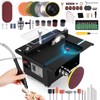 Mini Table Saw,400W Mini Desktop Electric Saw Cutter Speed &