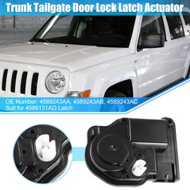 X AUTOHAUX Trunk Latch Lock Actuator 4589243AA for Dodge Grand Caravan Journey Durango Nitro for Chrysler Town Country for Jeep Commander Grand Cherokee Liftgate Trunk Lid Lock Latch Actuator