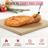 Unicook Pizza Stone for Oven and Grill, 12 inch Square