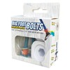 Big Foot Toilet Bolts & Hand-Tighten Caps - 5/16" Thread