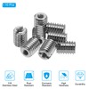 PATIKIL 316 Stainless Steel Thread Adapters Sleeve Reducing Nut, 10