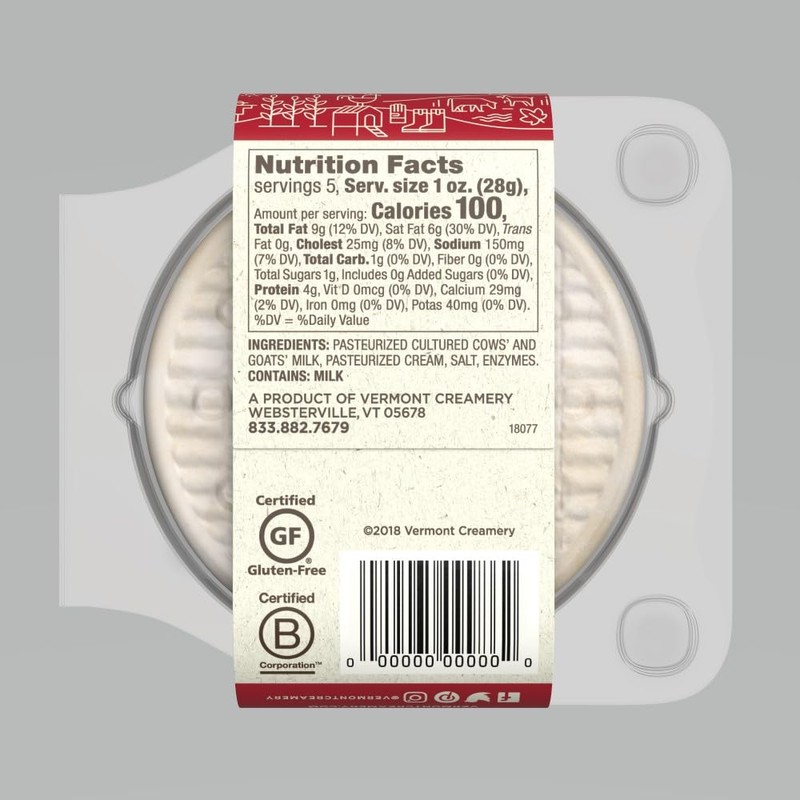 Vermont Creamery Cremont Cheese (Case of 6)