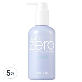 Clean It Zero Calming Gel Cleanser, 5 packs, 200ml / 클린 잇 제로 카밍 젤 클렌저, 5개, 200ml