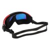 Adult Large Frame Waterproof Antifog Swimming Goggles Electroplate Plain Glass