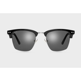 SIROKO - Bronx Metal Sunglasses - Black, Black, One Size, black