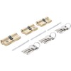 Keyed Alike Security Cyclinder Lock Set