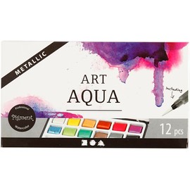 Creativ Company Art Aqua High Lightfastness Watercolours 12 Watercolours