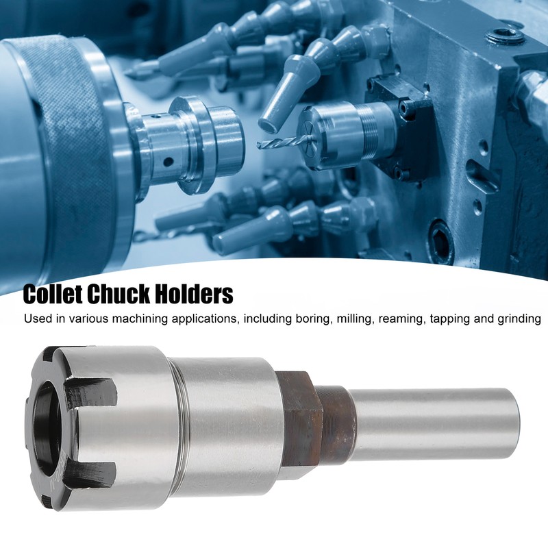 Collet Extension Rod 1/2in Shank Chuck Holders HSS for CNC